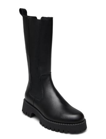 Women Boots Høye Støvletter Svart Tamaris*Betinget Tilbud