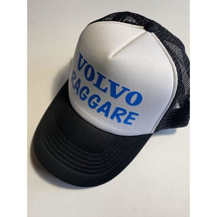VOLVO RAGGARE Svart/Hvit Trucker Caps-FD-