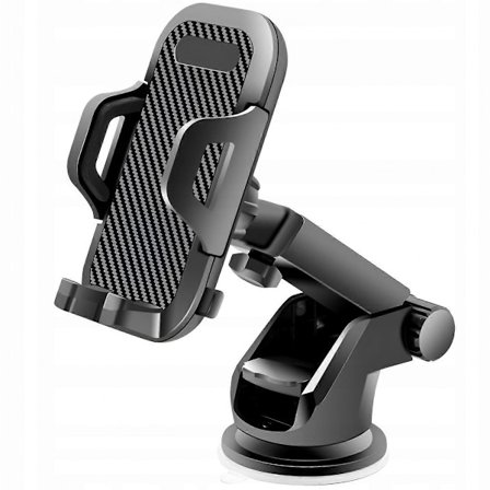 Cockpit-hållare Starkt bilfäste för telefon Vindruta? Cockpit Svart