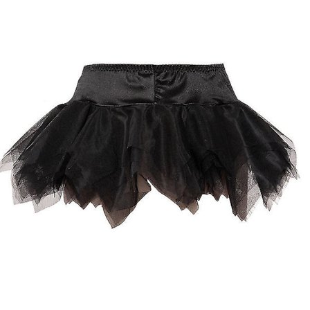 Steampunk Tutu-nederdel til korset kvinder Mimi sorte nederdele fest clubwear vintage burlesque bustier kostumer tilbehør plus size