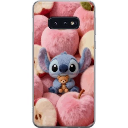 Kompatibel Mobilcover til Samsung Galaxy S10e Stitch blandt lyserøde fluffy æbler med teddy og sød kawaii-æstetik