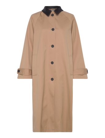 GANT | Leather Collar Car Coat | XL