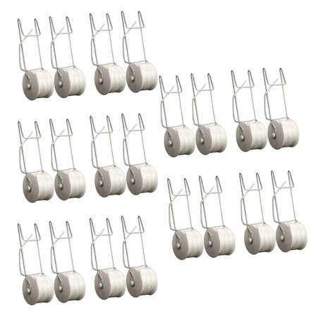 20 stk. tomatkroker planter grønnsaker plantekrok tomat espalier rullekrok for hagegårder