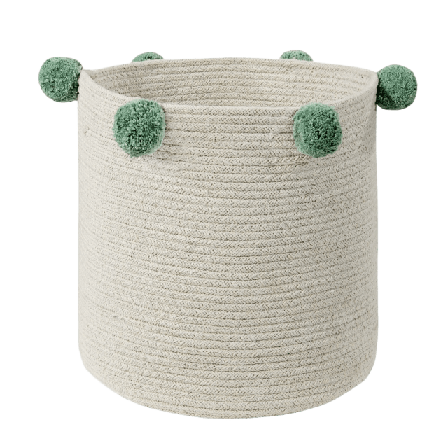 LORENA CANALS Korg Bubblig Förvaring Unisex Grön