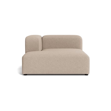Milo XL chaiselong, venstrevendt - Loop Beige - 130x170x72 - Sofa, chaiselong