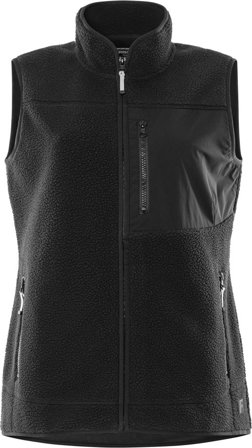 Fristads Outdoor Dam Argon pile väst, Svart