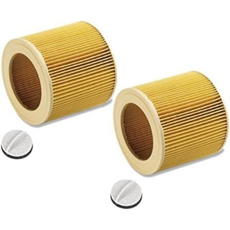 Patronfilter til Karcher WD2 wd3 MV3 etc. som 6.414-552.0 - 2stk