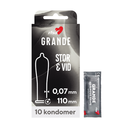 Rfsu Kondom Grande, 10 stk.
