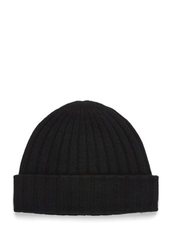 TOTEME Cashmere Beanie - Black - ONE SIZE