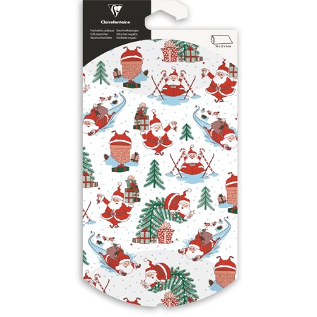 Gift pocket 16x22cm Santa Claus