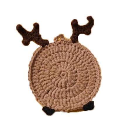 Håndlavede Skildpadde Coasters til Krus Kaffekopper HJØRT