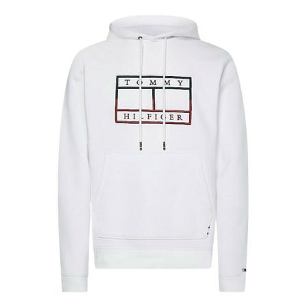 Tommy Hilfiger Hoodie ybr , Wit , Heren , Maat: S