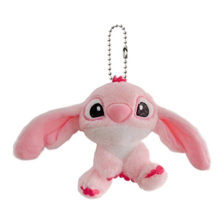 Färgad Söm Docka Lila Stitch Liten Hänge Plysch Docka Hänge Tillbehör Leksak Väska Docka Väska B0d0