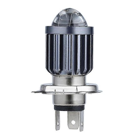 H4 Motorcykel Mini LED Projektor Forlygtepærer Dobbelt Farver Hvid Gul ATV Scooter E-Cykler Forlygte Lampe
