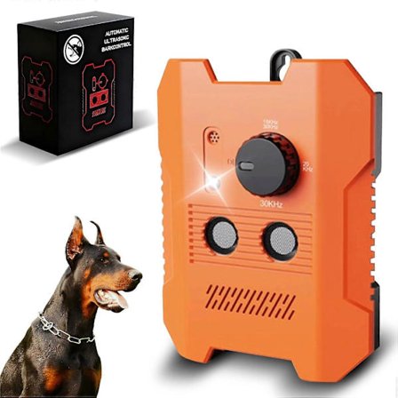 BarkGuard Ultraljuds Anti-Skäll Enhet, 2026 Ny Hund Skällavskräckare, Uppladdningsbar Hund Träningsenhet med LED Ficklampa