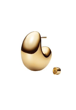 Maria Black Tryvann Dome Earring Smycken & klockor Dam Guld ONESIZE