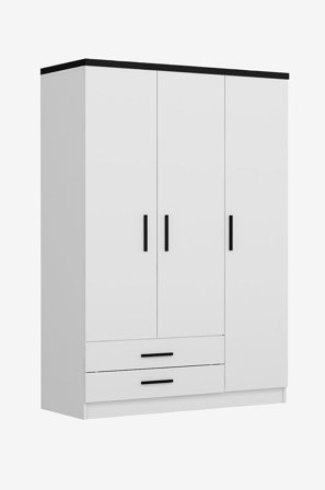 Hanah Home - Vaatekaappi Grace - Valkoinen - Vaatekaapit - - Homeroom