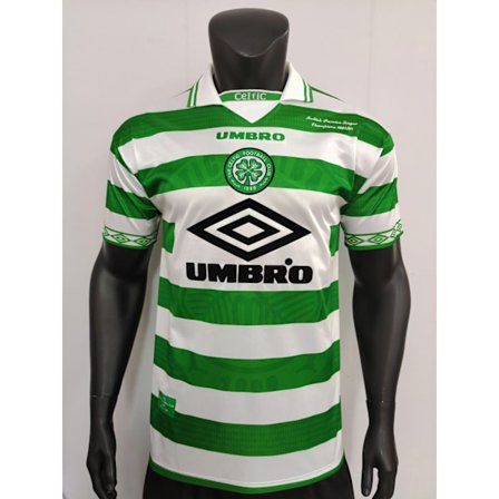 97-99 Celtic FC Hemma Fotbollsuniform T-shirt S-2XL
