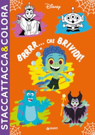 Brrr... che brividi! Disney. Staccattacca&colora. Con adesivi. Ediz. a colori Walt Disney