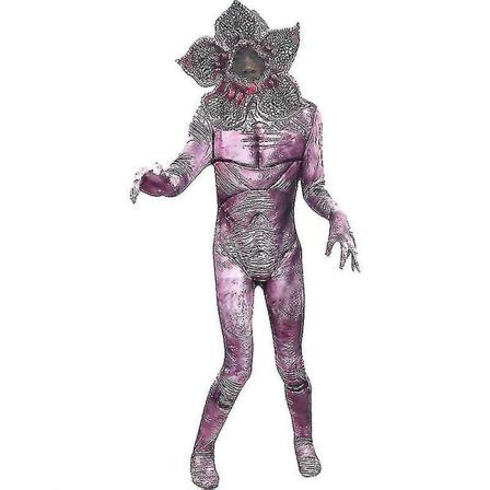 Børnepige Demogorgon Kostume Stranger Outfit 9-10 Years