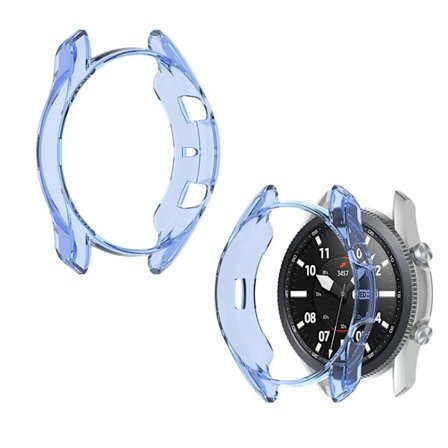 Samsung Galaxy Watch 3 (41mm) genomskinlig ram - Transparent Blå