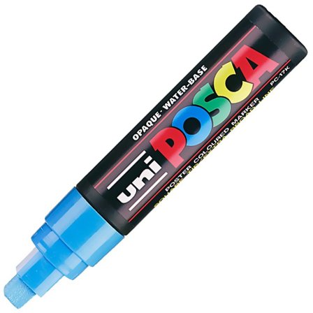 Posca Marker PC-17K Extra-broad Silver
