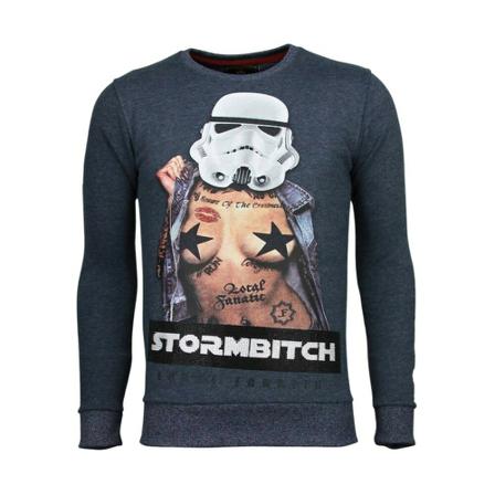 Local Fanatic - Tröjor - Blå - Herr - Storlek: M, Herr, Storlek: M