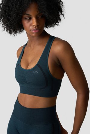 Rush Seamless Sports Bra Dk Teal