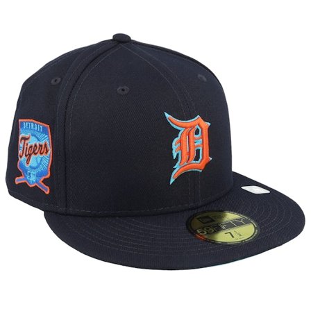 New Era - Azul fitted Gorra - Detroit Tigers 59FIFTY Fathers Day 23 Navy Fitted @ Hatstore