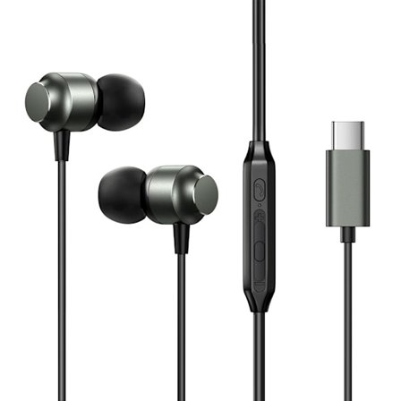 Joyroom In-Ear Headset med USB-C - Grå