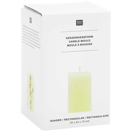 Rico Design Muotti kynttilöitä varten Suorakulmainen