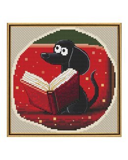 Stickpackung Bild Der Bücherwurm