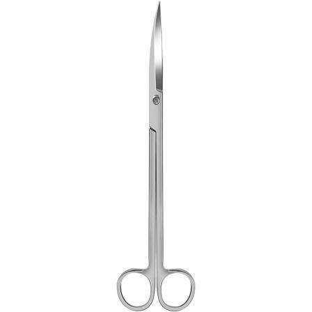 1 stk akvariesaks, rustfritt stålsaks, akvarielan