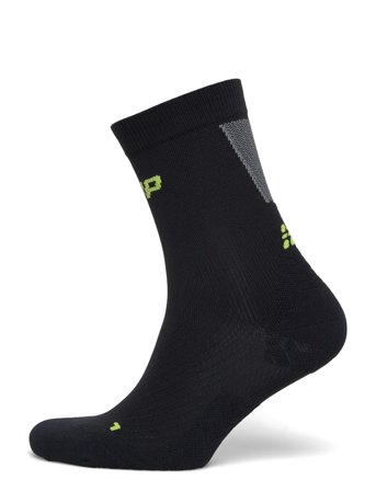 CEP Core Run Ultralight Socks, Mid Cut, 4.0 Svart