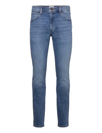 Larston Slim Jeans Blå Wrangler*Betinget Tilbud