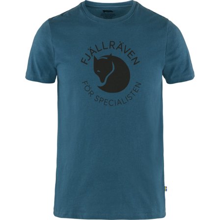 Fjällräven Fjällräven Fox T-shirt S - male - Indigo Blue - T-Skjorta & tank Topps