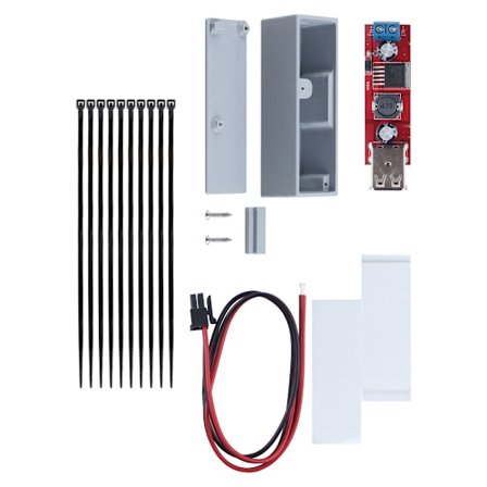 Platsbesparande 2-portars USB-expansionshubbadapter för 3D-skrivare