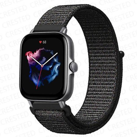20 mm 22 mm watch för Amazfit Gts/2/2e/4/3/mini Gtr 4/2/3/ pro 47 mm Stratos 3 nylon Pulseira Correa Amazfit bipsband