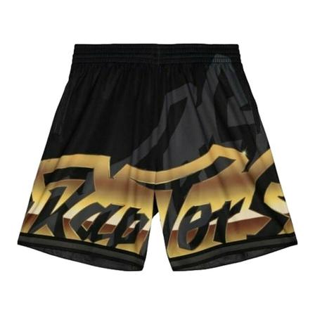 Mitchell & Ness, Shorts Zwart, Heren, Maat:XL