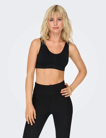 Only Play Onpmira-2 Seam Bra Noos - Black - S