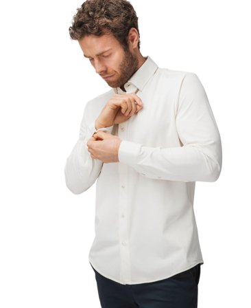 STOIX Marcus Slim Sky Blue Off-White