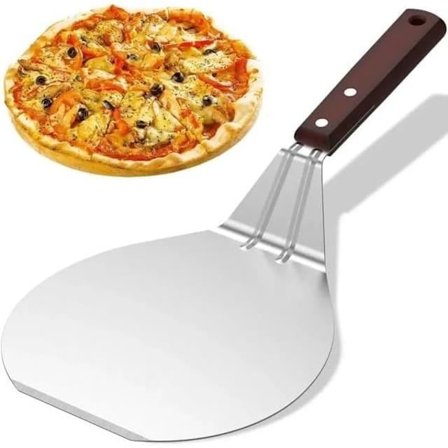 Pizzaspade - Uspecificeret - 33 cm - Rustfrit stål - Praktisk til ovn og grill