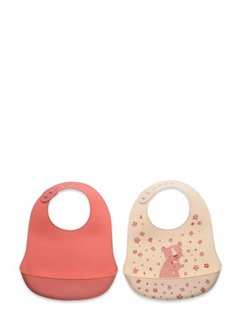 CeLaVi Silicon Bib (2-Pack) - Multi/patterned - ONE SIZE