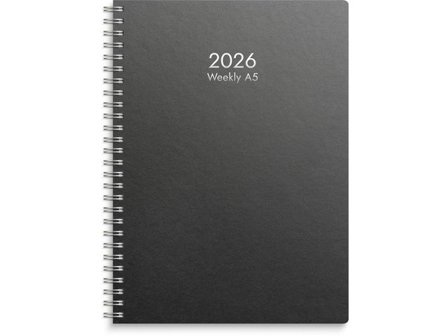 Burde Kalender Weekly A5 refill 2026 - Lyreco - Almanackor och kalendrar > Veckokalendrar > Weekly