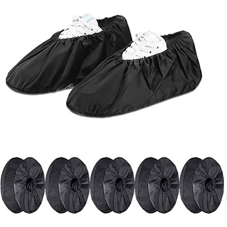 6 par genanvendelige overtrækssko Støvletæpper Støvtætte skridsikre overtræk