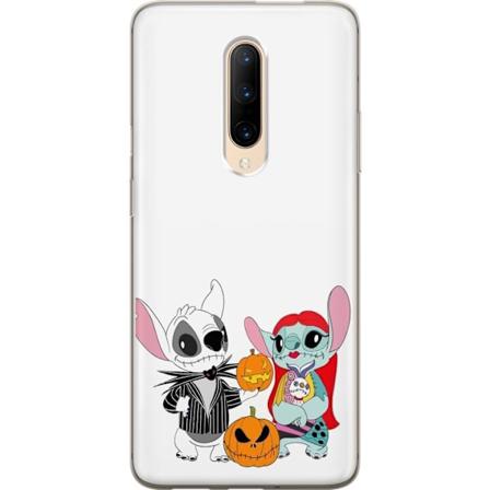 OnePlus 7 Pro Genomskinligt Skal Stitch familjen addams
