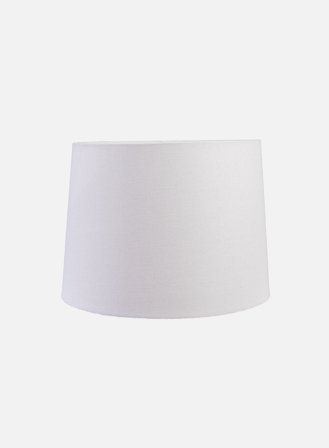 Alva skjerm ø30 cm - hvit lin