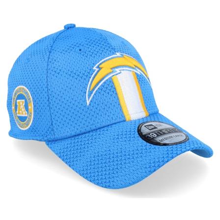 New Era - NFL Blå flexfit Caps - Los Angeles Chargers Nfl24 Sideline 39THIRTY Light Blue Flexfit @ Hatstore