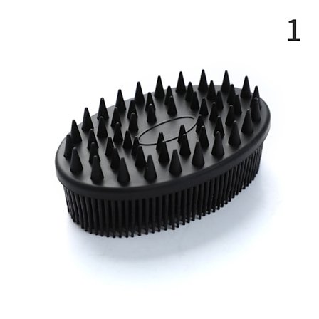 Silikonkroppsborste Baby Shower Sponge Torrmassage Badhandduk F