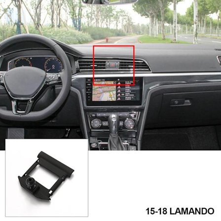 Biltelefonholder clip stand speciel base til VolksWagen VW Golf 6 7 8 POLO PLUS TCROSS Tiguan LX Passat Touran L~05691